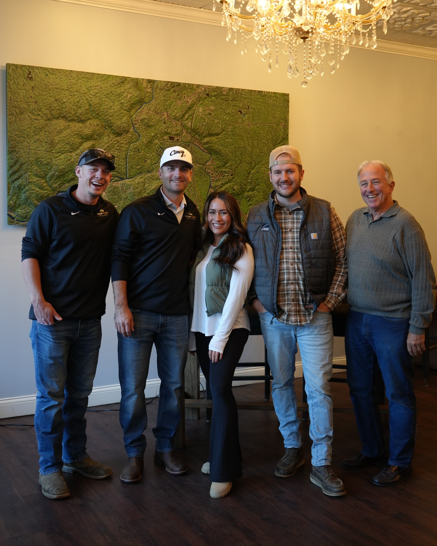 The Rooftop Relief team in the Loveland office